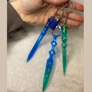 Ladies 3pc Bundle | keychains | protection. Handmade. One of a kind.